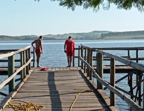 Afogamento Corpo de Bombeiros localiza corpo de jovem que se afogou no lago de Boa Esperança  