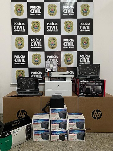 Deputado Caixa entrega equipamentos para Polícia Civil de Três Pontas 