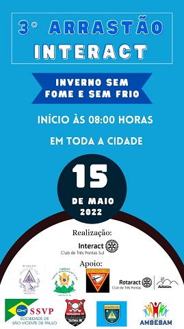 Arrastão Inverno Sem Fome e Sem Frio 2022 - Interact Club Três Pontas 