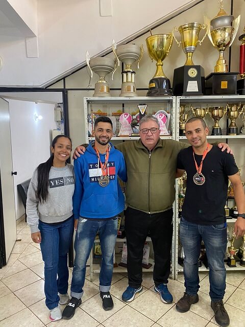 Esporte apoio ao Mountain Bike - Na foto, o secretário Municipal de Esportes de TP João Batista Rabello