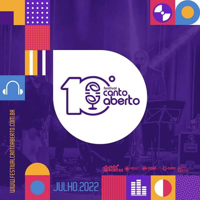 Festival Canto Aberto começa dia 30 de junho para comemorar os 165 anos de Três Pontas 