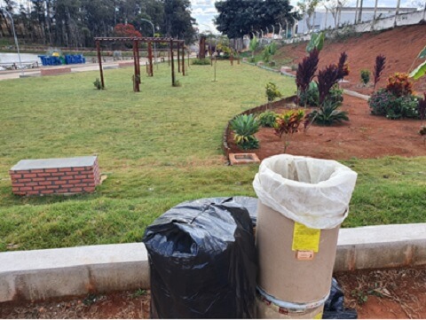 Meio Ambiente - Três Pontas inova com soluções criativas e sustentáveis para adubação de praças e parques