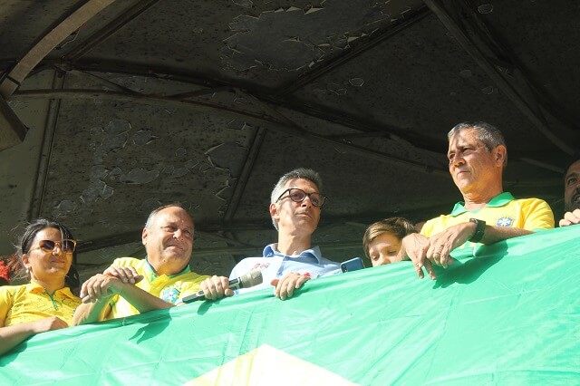 Candidato a vice-presidente da República, Braga Netto, cumpre agenda de campanha em Três Pontas  