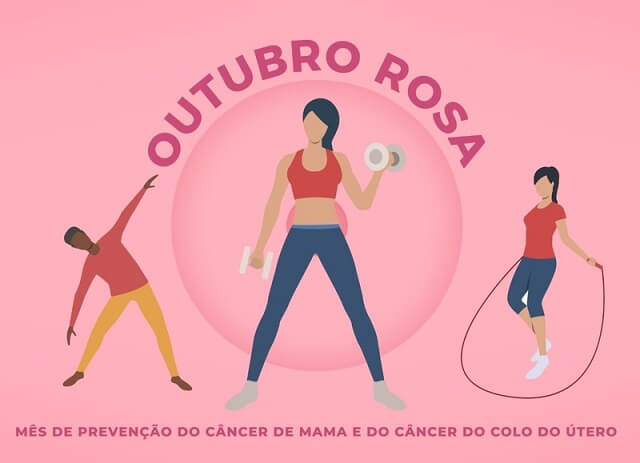 Outubro Rosa coloca em foco o cuidado integral à saúde da mulher