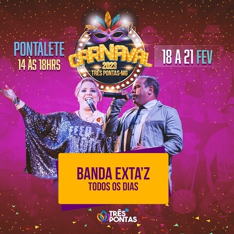 Banda Exta’Z é atração no Carnaval do Pontalete