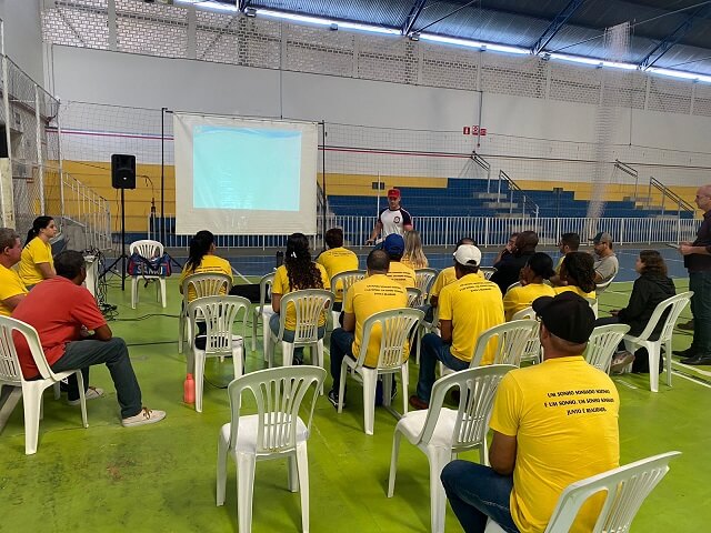Colaboradores do TOC passam por capacitação para ampliar segurança no Clube