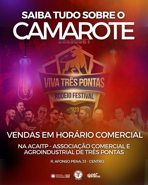 Camarote do Viva Três Pontas Rodeio Festival já está à venda
