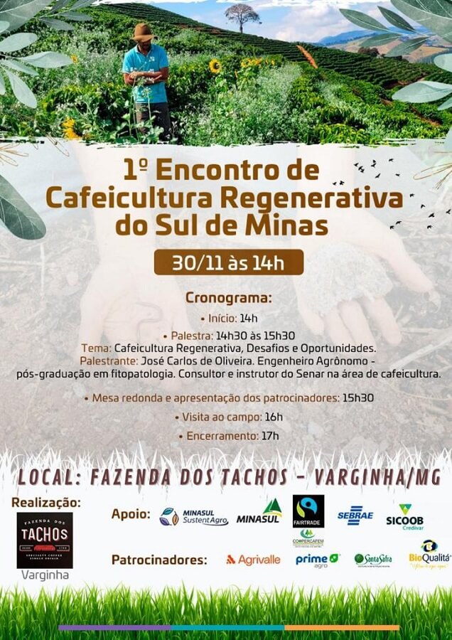 1° Encontro de Cafeicultura Regenerativa do Sul de Minas