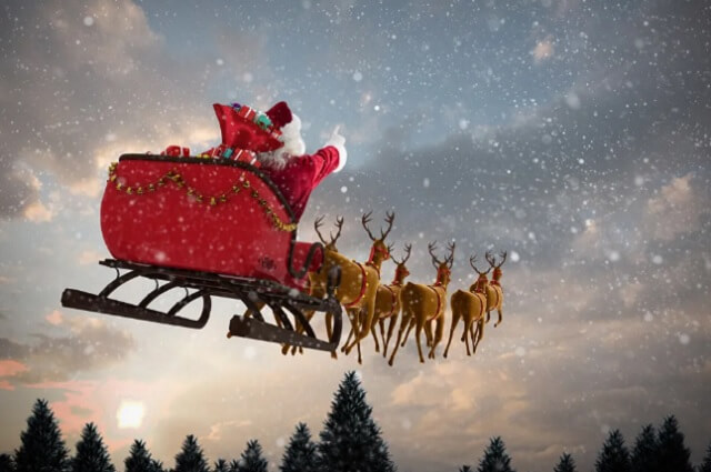 Papai Noel já está a caminho de Três Pontas