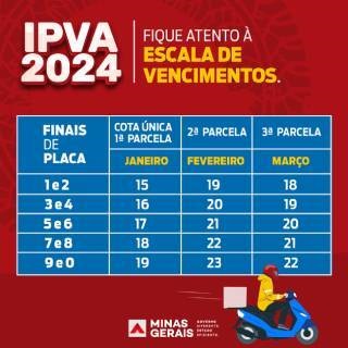 IPVA 2024: Secretaria de Fazenda de Minas Gerais libera pagamento