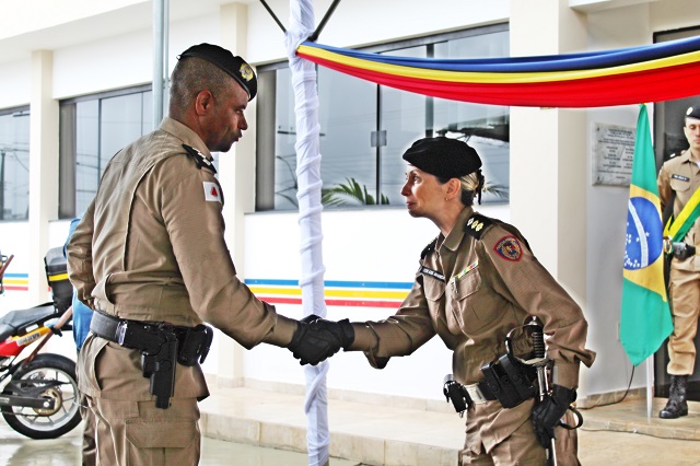 Solenidade de Passagem de Comando na Polícia Militar de Três Pontas