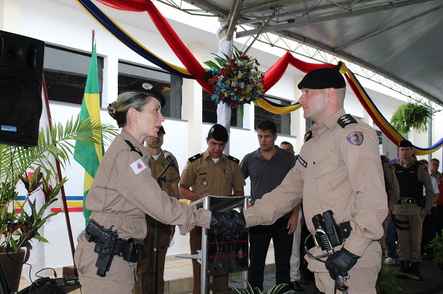 Solenidade de Passagem de Comando na Polícia Militar de Três Pontas