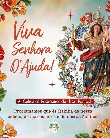 Três Pontas celebra a Padroeira da cidade nesta sexta (24)