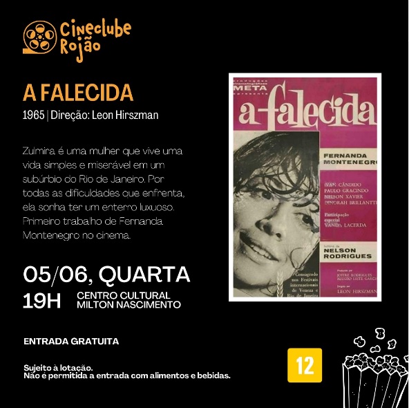 A Falecida convite cultural 