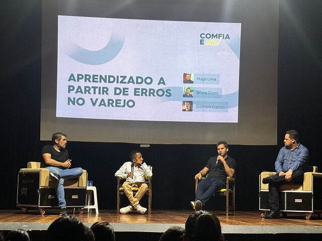 Evento da Comunidade de Inovação COMFIA aprendizado a partir dos erros 