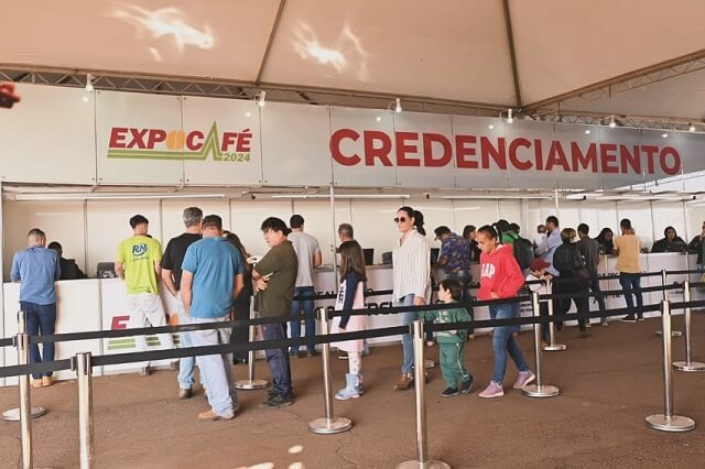Início da 27ª edição da Expocafé 2024 com grande público e novidades