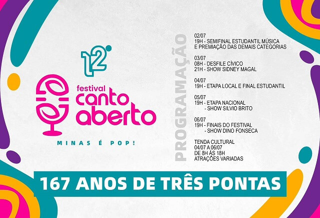 Festival Canto Aberto tem Semifinal Estudantil e premiação de Texto, Desenho e Fotografia ainda hoje (2)