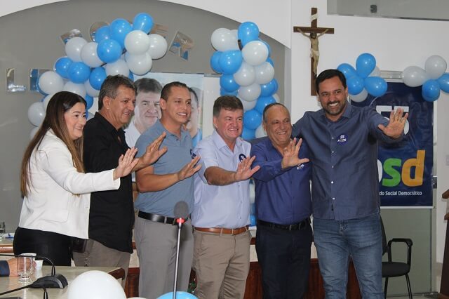 Eleições 2024: Convenção do PSD atrai dezenas de trespontanos em apoio a Luisinho e Maycon Machado para a Prefeitura de Três Pontas