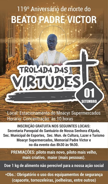 Trolada das Virtudes 2024: inscrições já estão sendo feitas