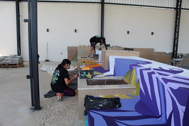 Construção da Arena de Beach Tennis do TOC está em fase final