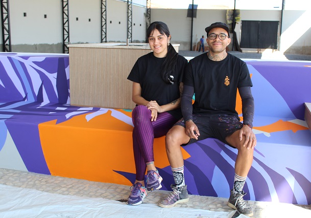 Construção da Arena de Beach Tennis do TOC está em fase final