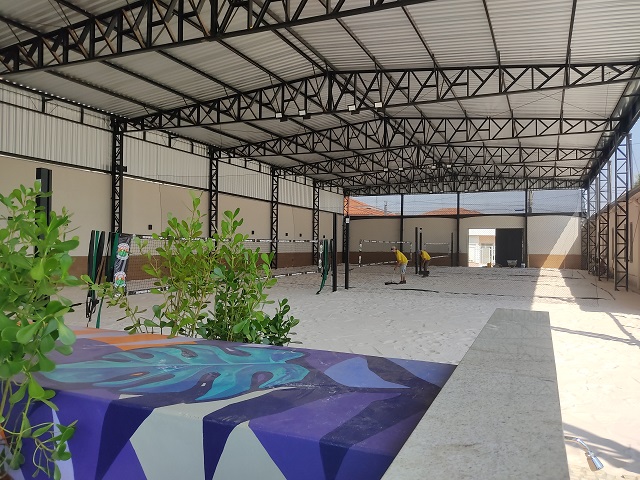 Arena de Beach Tennis "Delvo Corrêa de Figueiredo" será inaugurada na tarde desta sexta-feira (27)