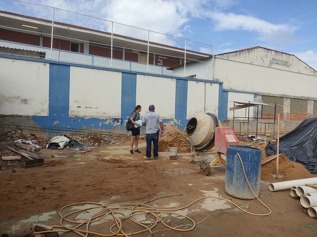 Construção da Arena de Beach Tennis do TOC está em fase final