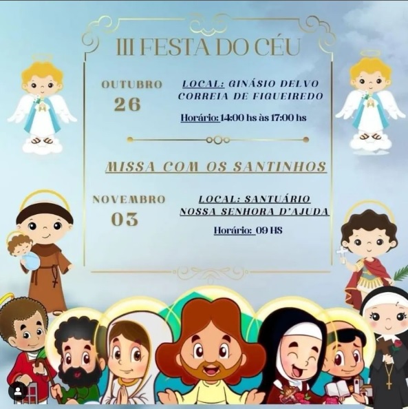 III Festa do Céu promete encantar com desfile de “santinhos” e atrações especiais