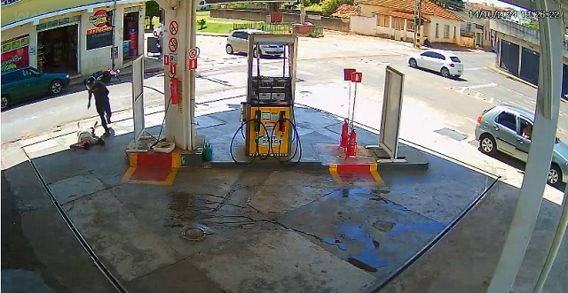 Mais violência em Três Pontas: rapaz é baleado durante roubo de motocicleta