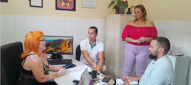 Comissão de Transição de Governo de Três Pontas visita a Secretaria de Saúde