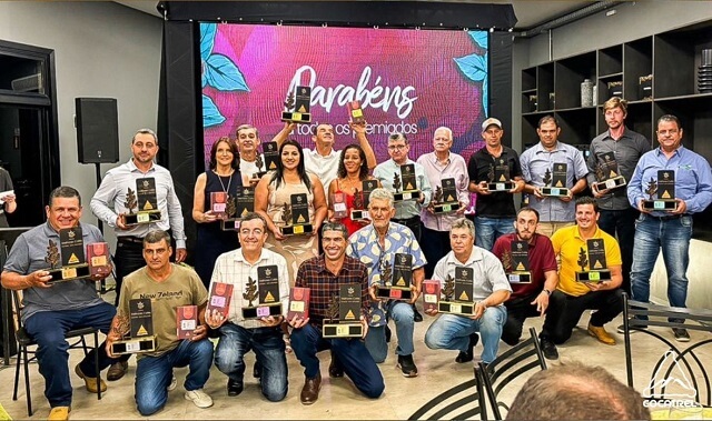 Cocatrel premia os produtores dos melhores cafés 2024/2025