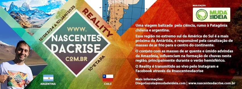 Mudanças Climáticas Varginhense pesquisa a influência da Patagônia na regulação do clima do Brasil 