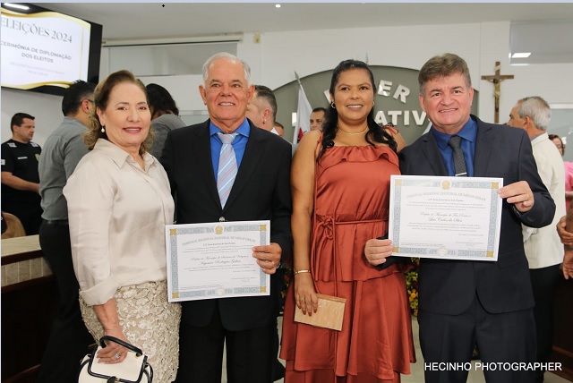 Justiça Eleitoral realiza Cerimônia de Diplomação dos Eleitos