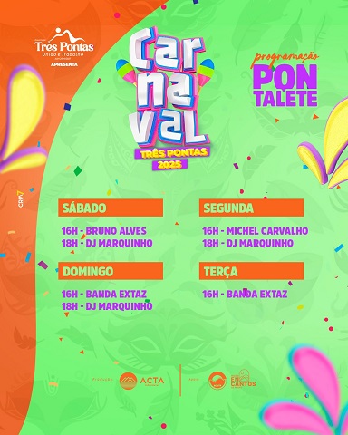 Três Pontas terá o maior carnaval dos últimos anos, garante a Prefeitura
