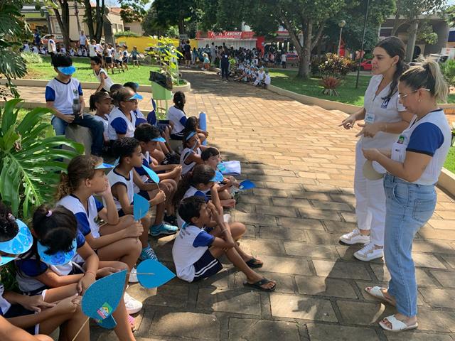 SAAE comemora o Dia Mundial da Água com estudantes da rede municipal