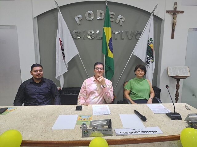 Escola do Legislativo inicia edição 2025 do Parlamento Jovem em Três Pontas