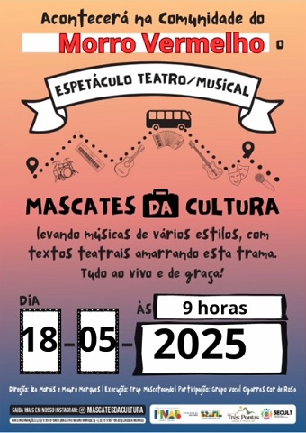 Mascates da Cultura estreia em Três Pontas com música, teatro e memória popular