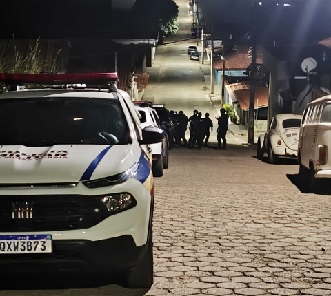 BOPE atende ocorrência em Santana da Vargem