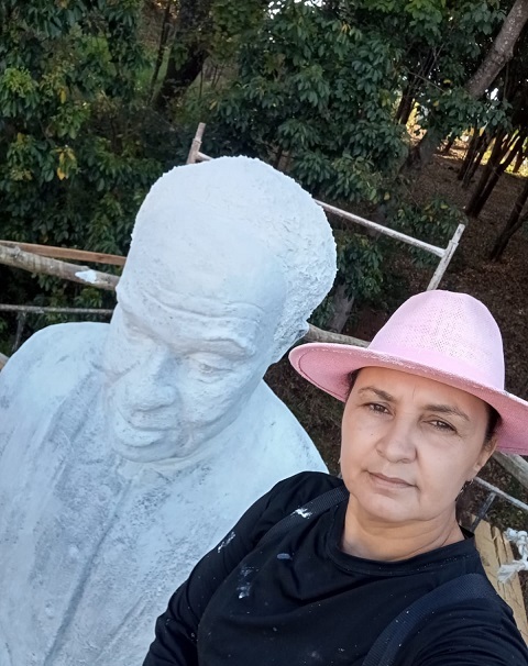 Monumento do Beato Padre Victor é restaurado no Parque Multiuso e emociona fiéis em Três Pontas