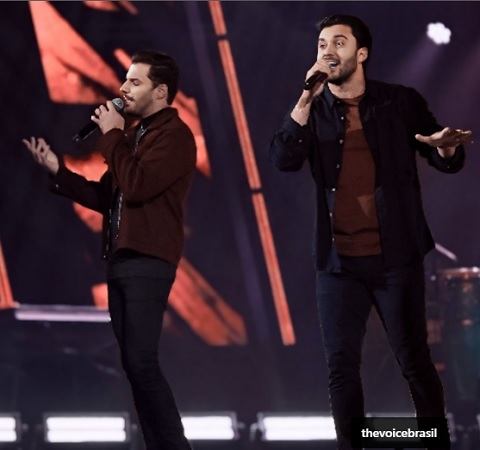 André e Luiz Otávio: dupla que foi atração em duas edições do Viva Três Pontas Rodeio Festival é semifinalista no The Voice Brasil