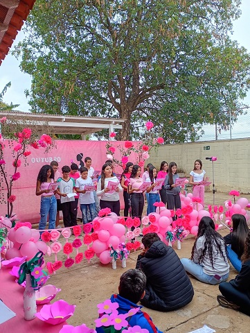 Juntos pela Vida: Escola Monsenhor Silveira transforma conscientização em arte e solidariedade