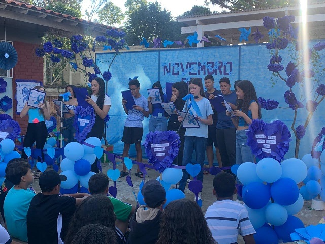 Escola Monsenhor Silveira conclui Projeto Juntos pela Vida destacando a importância do Novembro Azul