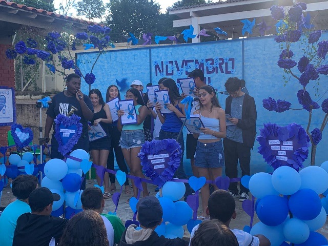 Escola Monsenhor Silveira conclui Projeto Juntos pela Vida destacando a importância do Novembro Azul