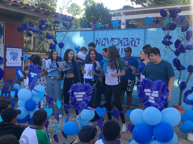 Escola Monsenhor Silveira conclui Projeto Juntos pela Vida destacando a importância do Novembro Azul