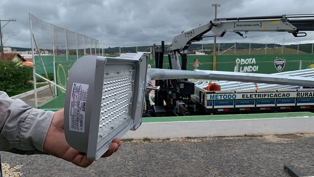 Três Pontas mais iluminada: praças recebem iluminação de LED