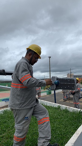 Três Pontas mais iluminada: praças recebem iluminação de LED