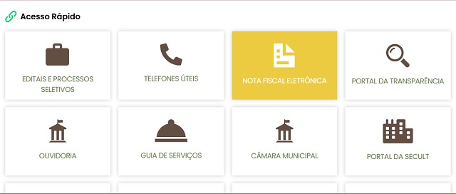 Três Pontas mantém sistema próprio de emissão de Nota Fiscal de Serviços