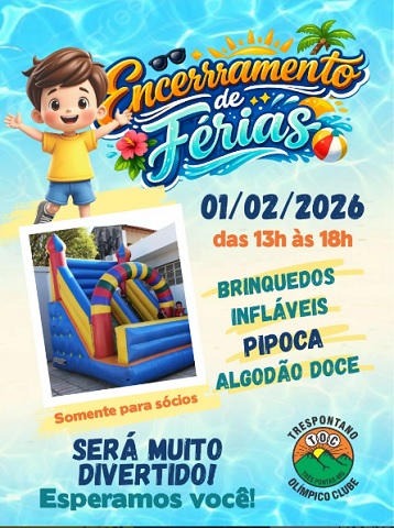 Encerramento das férias no TOC reúne lazer, afeto e convivência em tarde especial para associados