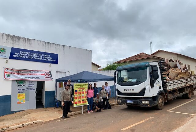 Três Pontas intensifica prevenção à Dengue com Dia D no Quilombo e nos postos de saúde