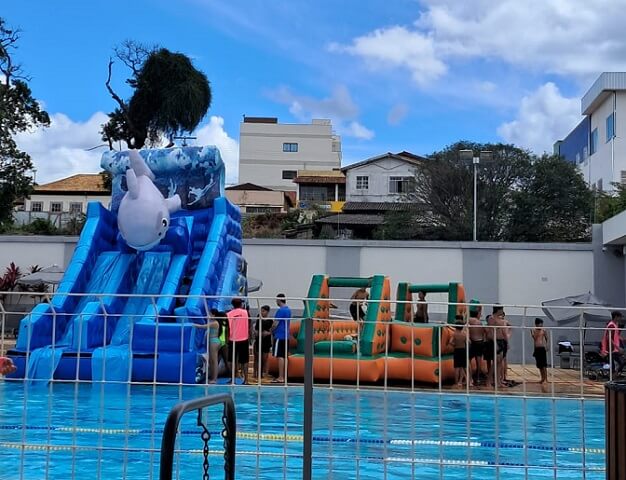 Encerramento das Férias comemorado com brincadeiras e integração